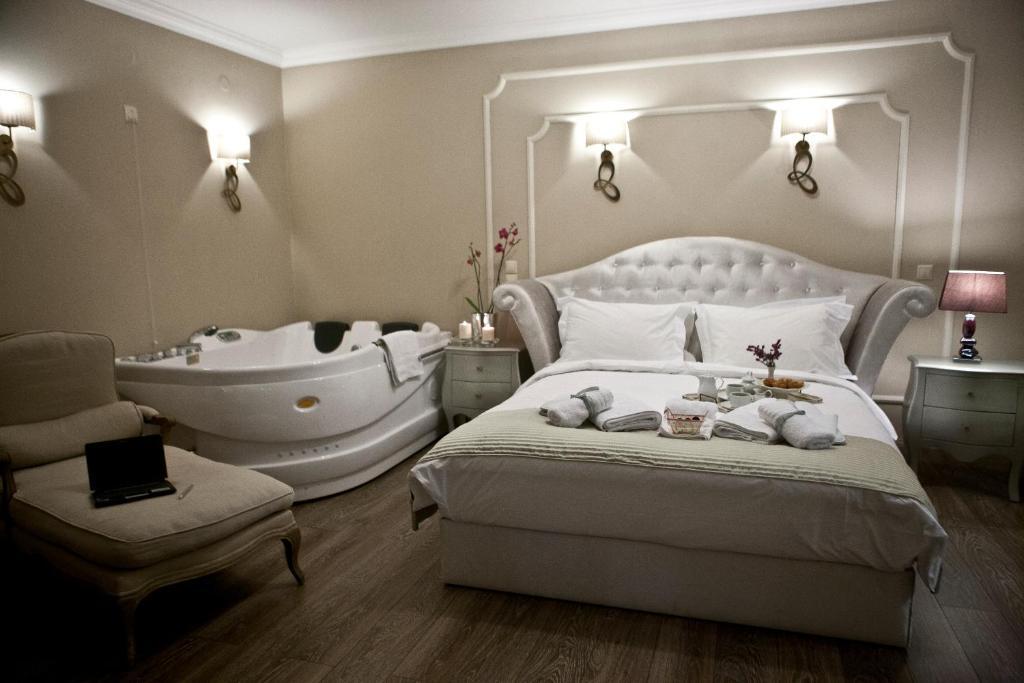 Melies Boutique Hotel Káto Loutrákion Zimmer foto